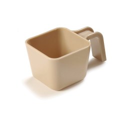 Professional plastic portion spoon/cup/scoop, 12 oz. U-shaped handle, polycarbonate